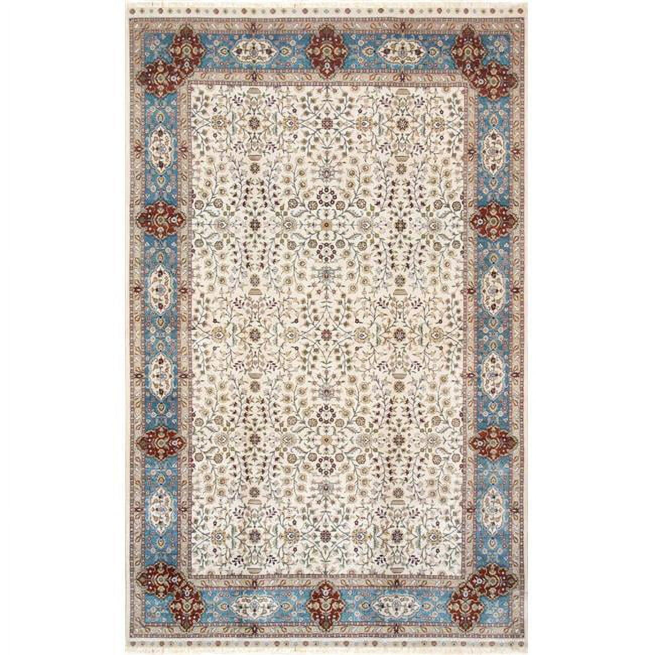 Pasargad Hereke One-of-a-Kind 5' X 8' 2010s Silk Area Rug in