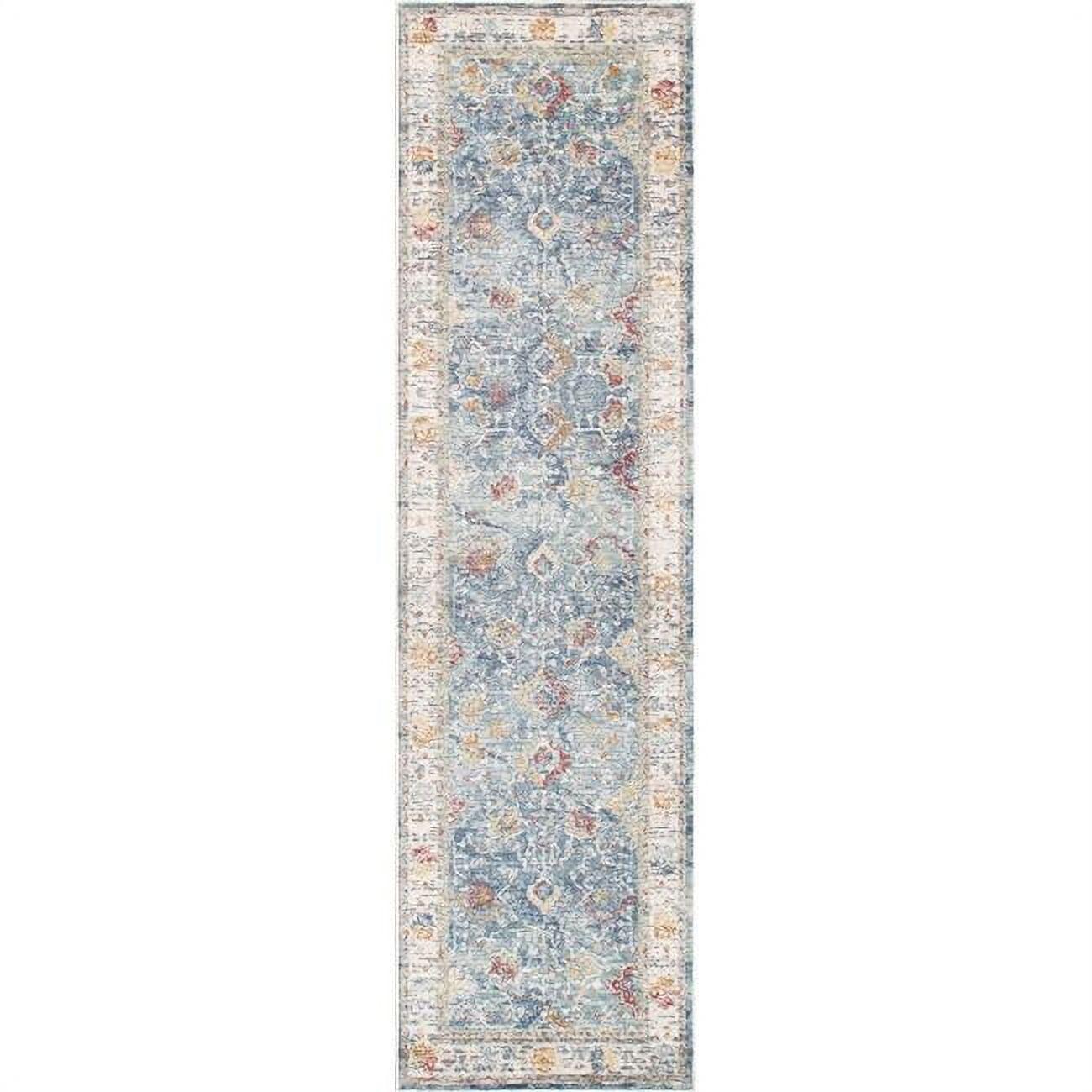 Pasargad Heritage Oriental Light Blue Area Rug