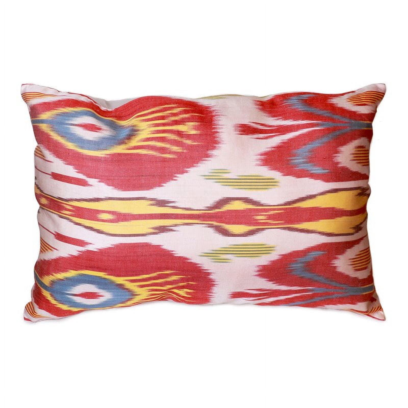 Pasargad Ikat Throw Pillow