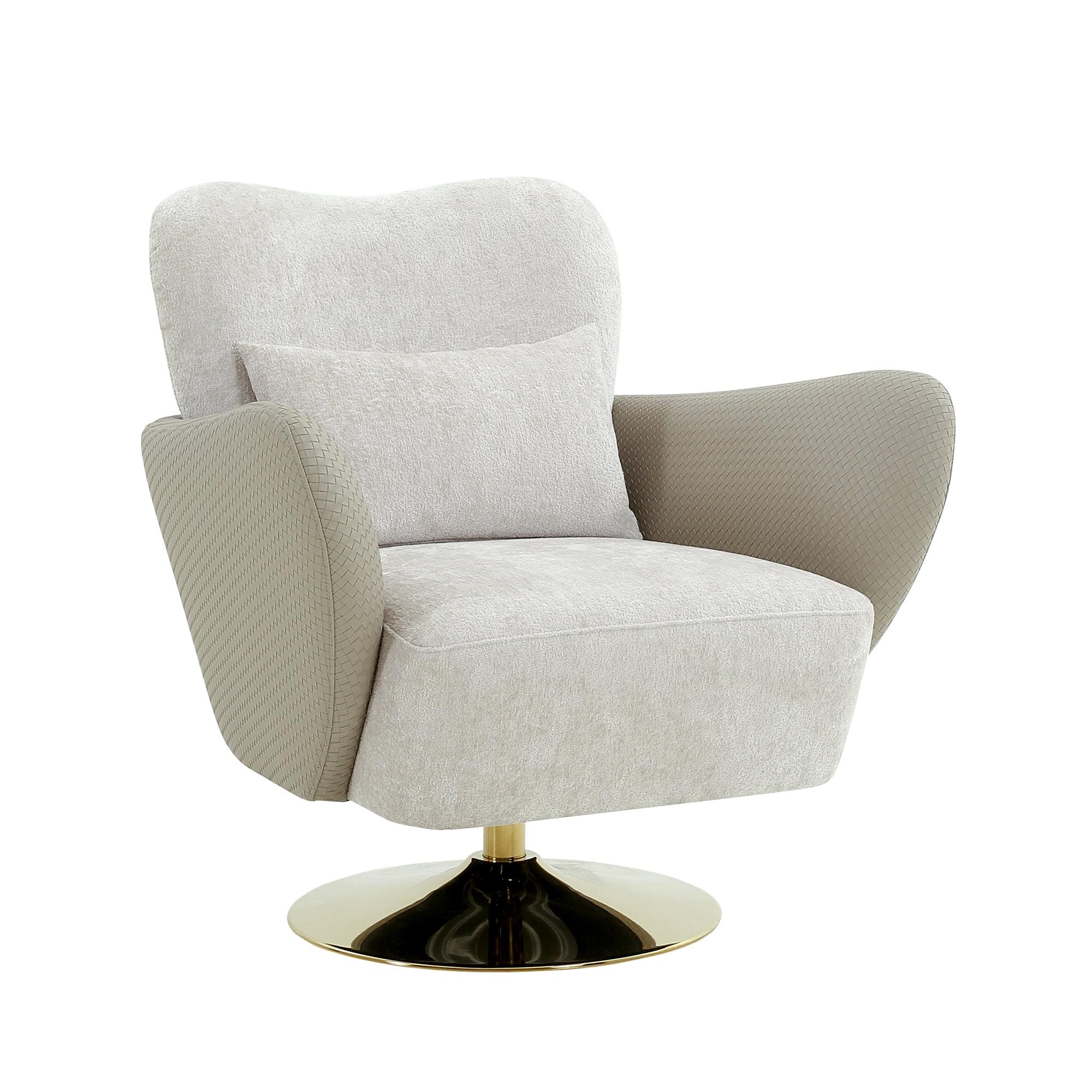 Mercer Upholstered Swivel Accent Chair