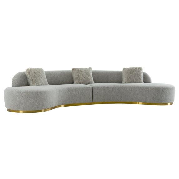 Simona 150.39'' Upholstered Sofa