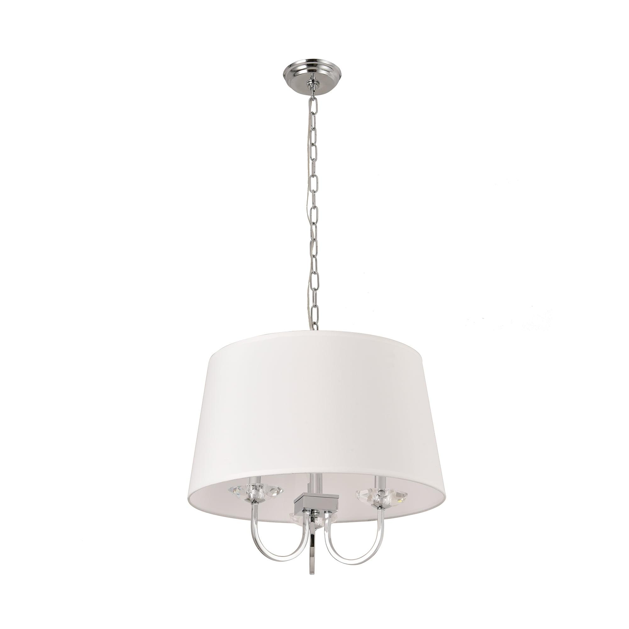 Bliss 3 - Light Dimmable Drum Chandelier