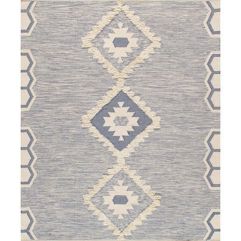 Santa Fe Flatweave Wool Southwestern Rug