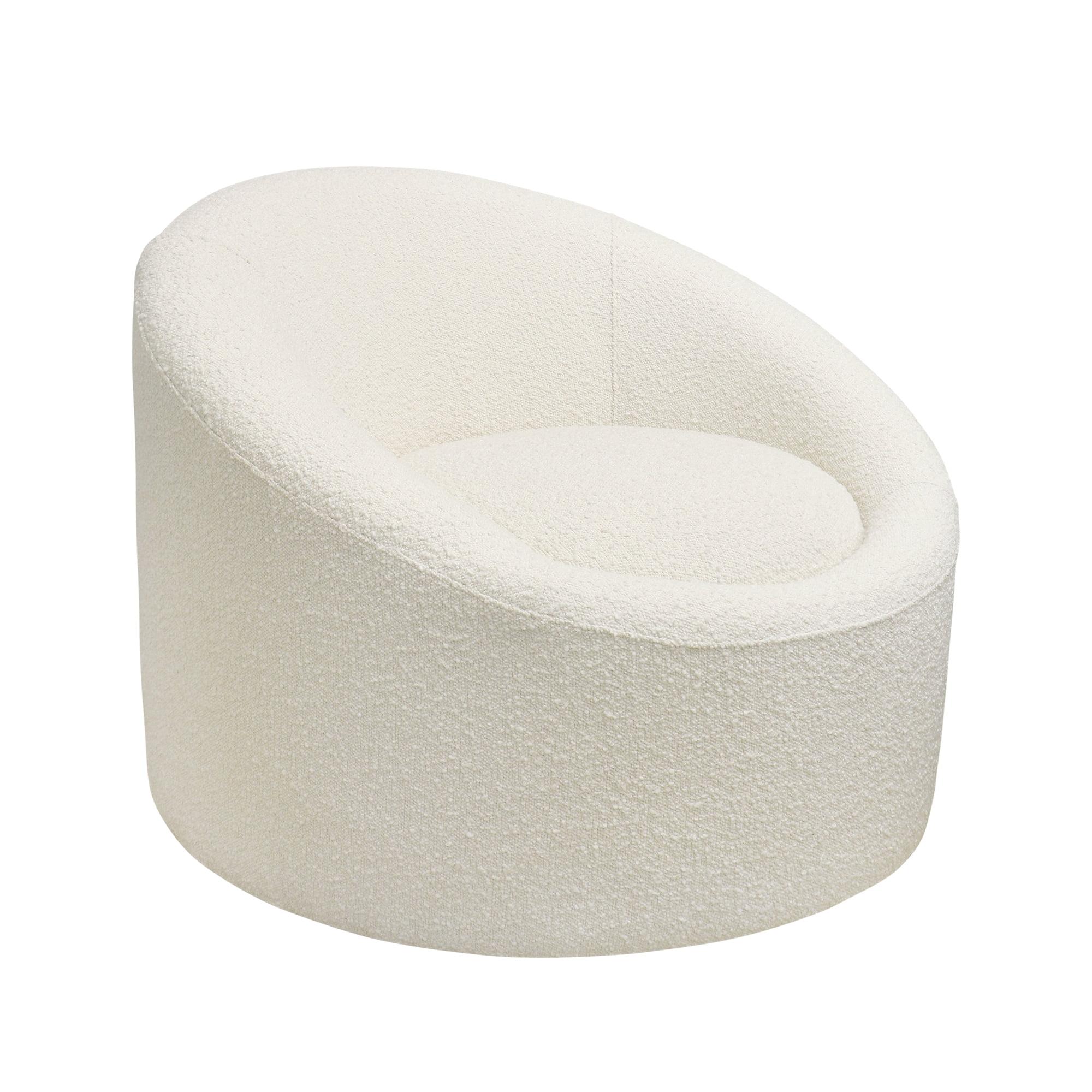 Sienna Upholstered Swivel Barrel Chair