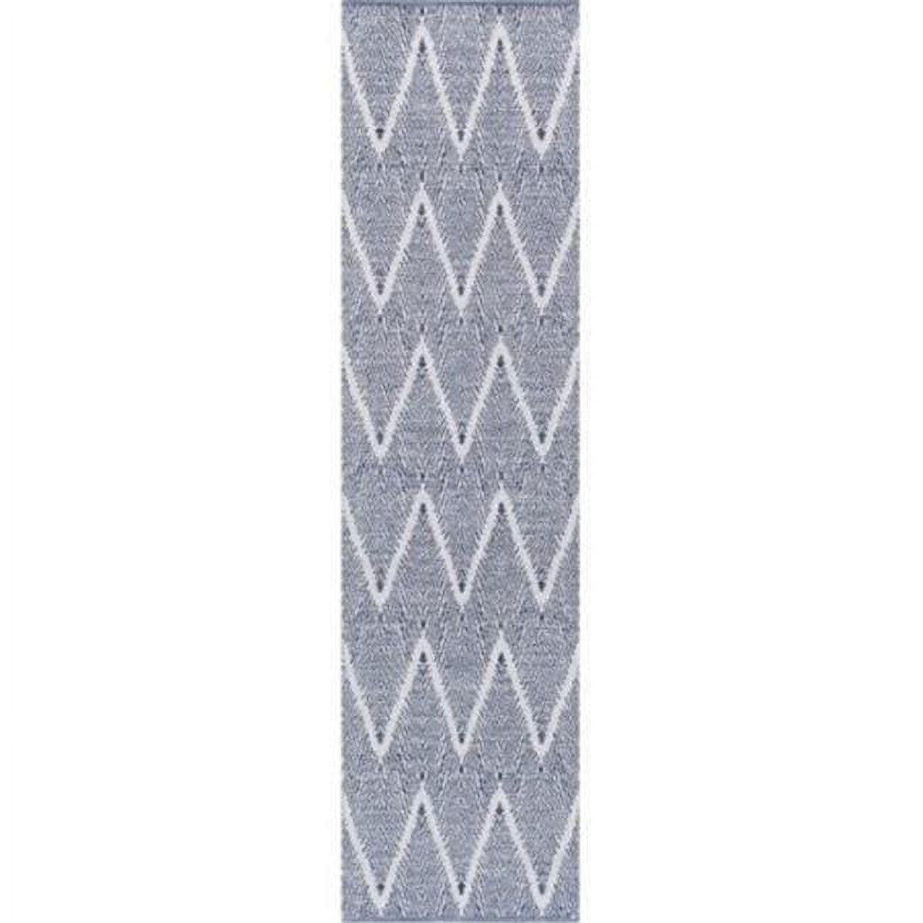 Simplicity Flatweave Cotton Chevron Rug