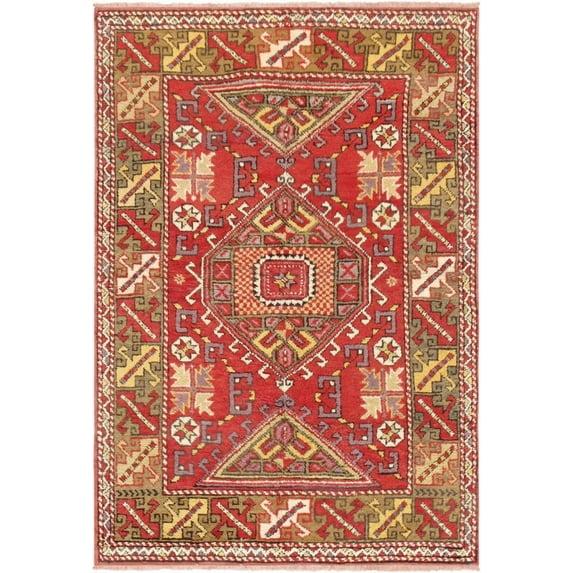 Pasargad One-of-a-Kind 4'1" X 6' 2010s Wool Area Rug in