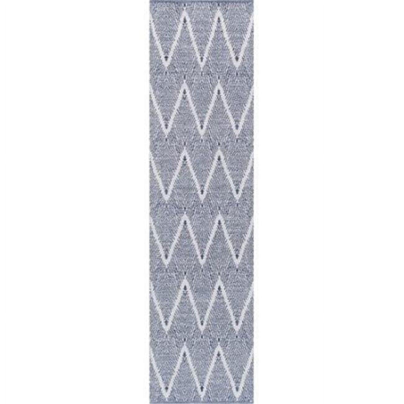 Simplicity Flatweave Cotton Chevron Rug