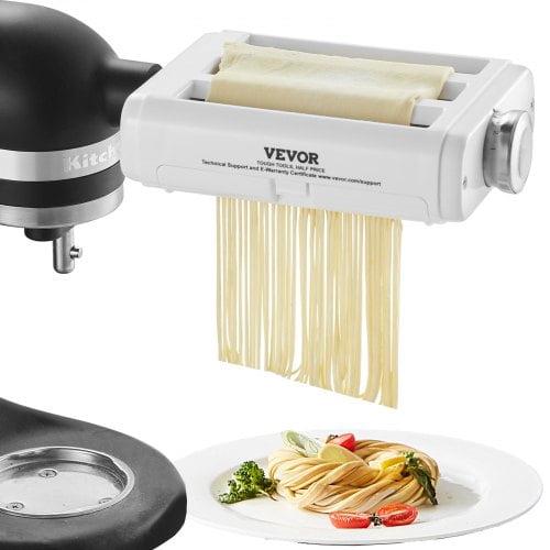 Stainless Steel 3-in-1 Pasta Roller and Cutter Attachment