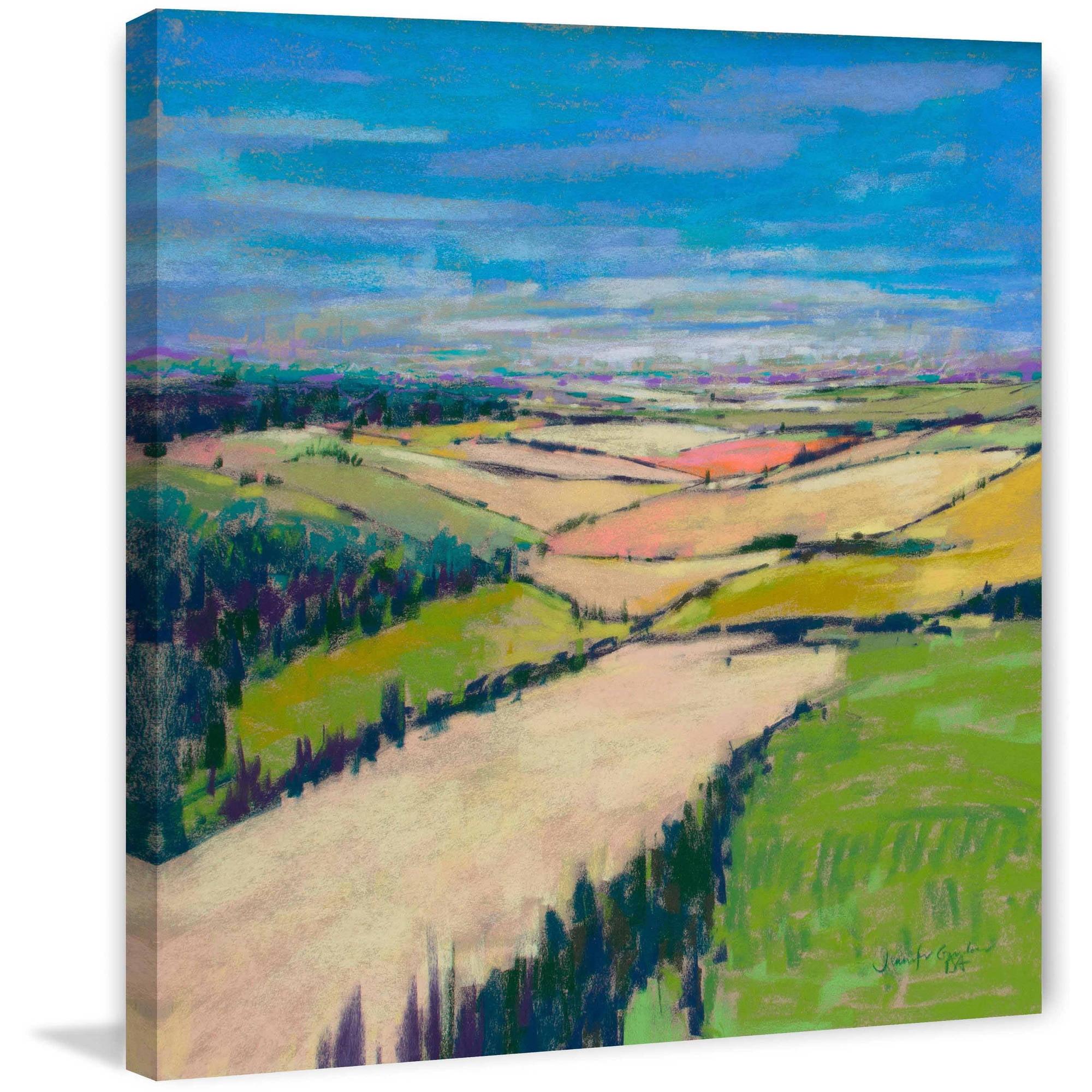 Marmont Hill " Patchwork Fields XII " by Jennifer Gardner