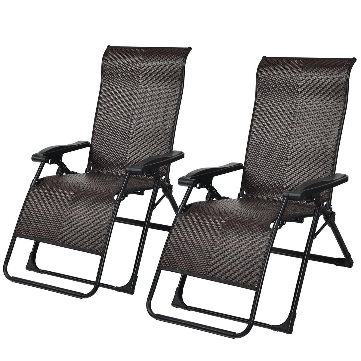 Folding Zero Gravity Chair (Set of 2)