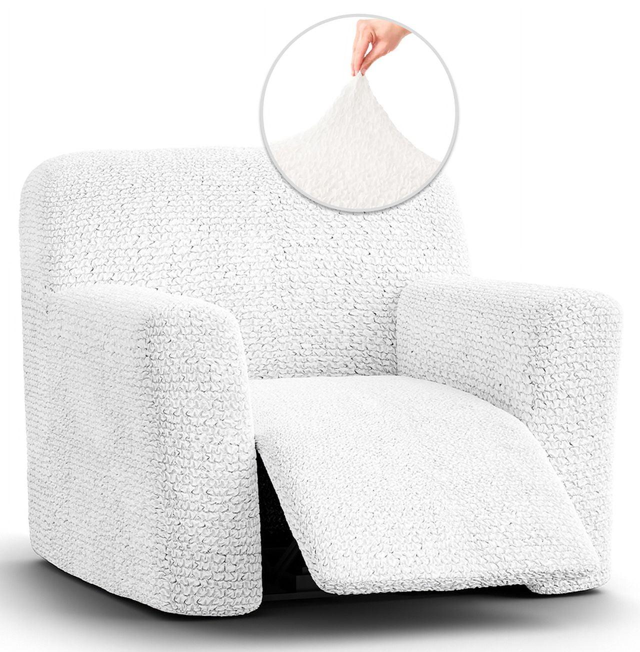 Stretchy Slipcover for Recliner Armchair - Easy to Clean & Durable - Microfibra Collection