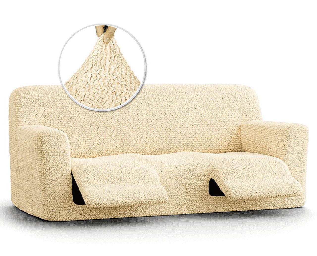 Stretchy Slipcover for Recliner Sofa - Easy to Clean & Durable - Microfibra Collection