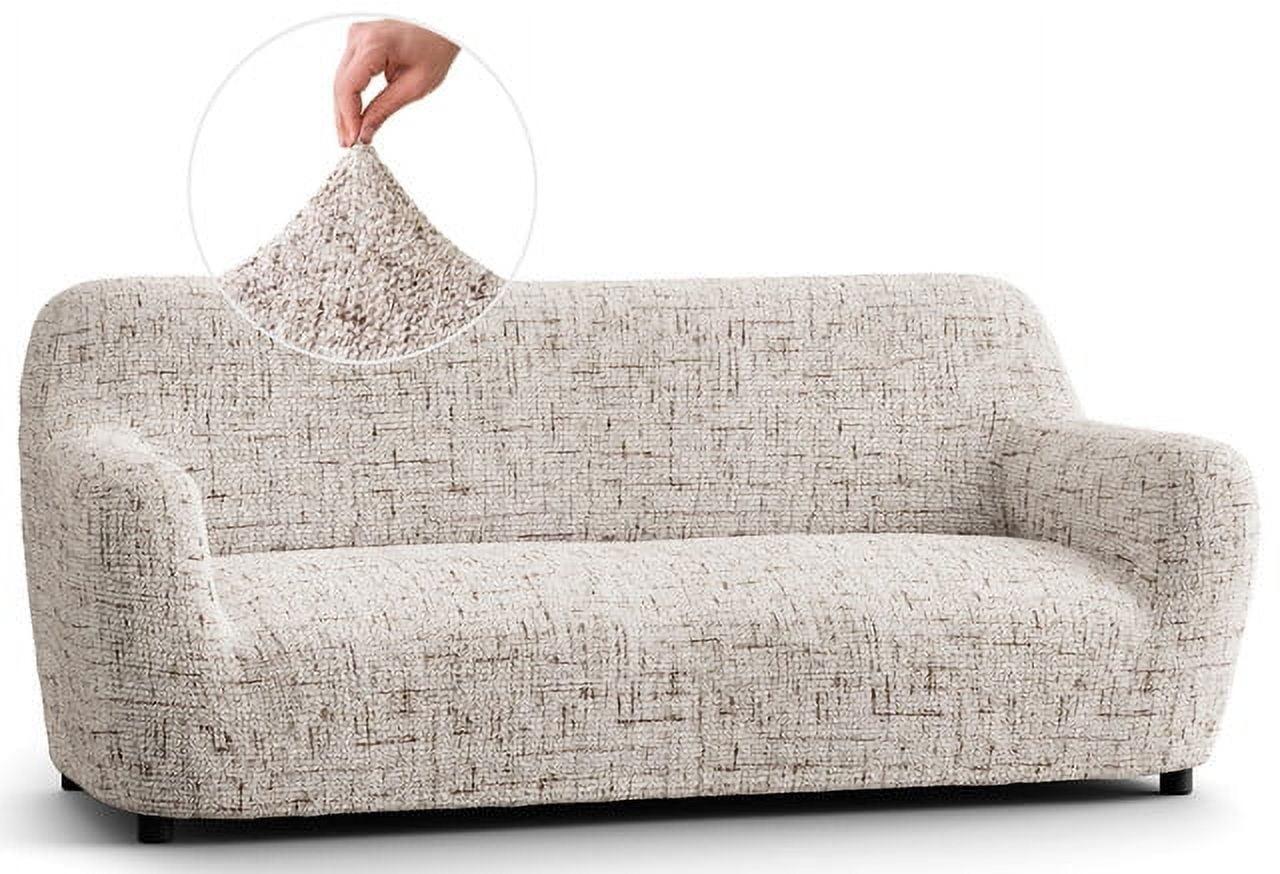 Stretchy Slipcover for Sofa - Durable & Stylish - Microfibra Printed Collection