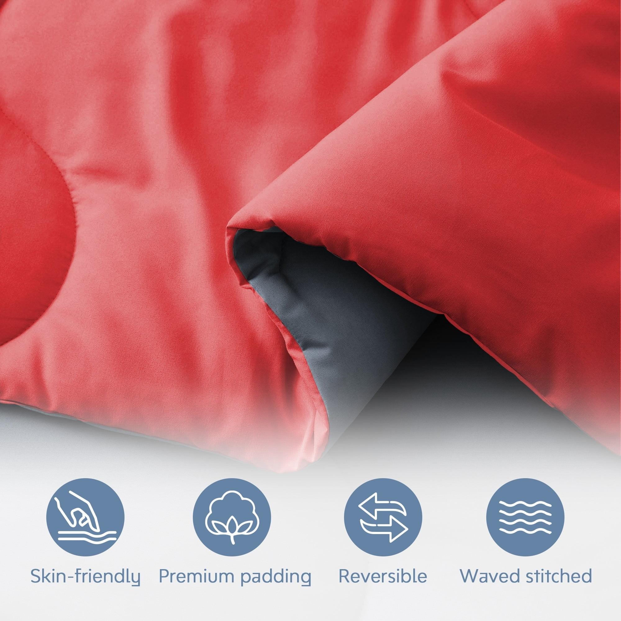 Peace Nest Microfiber Reversible Comforter Set & Reviews | Wayfair