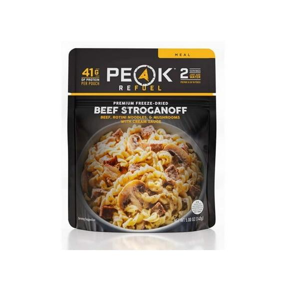 Peak Refuel Beef Stroganoff | Freeze Dried Backpacking and Camping Food | Amazing Taste | High Protein | Real Meat | Quick Prep Meals