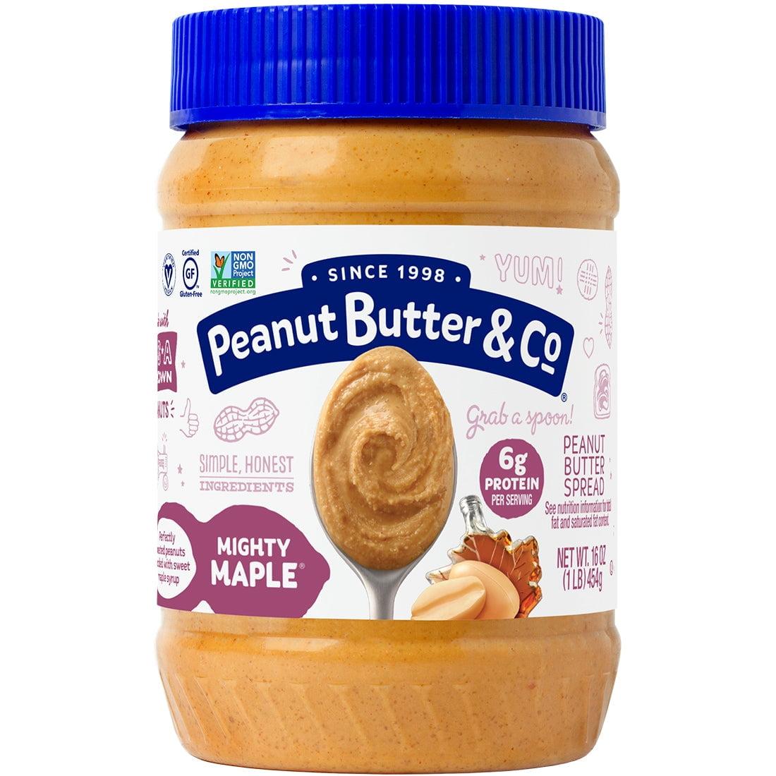 Peanut Butter & Co. Peanut Butter Spread, Mighty Maple, 16 oz (454 g)