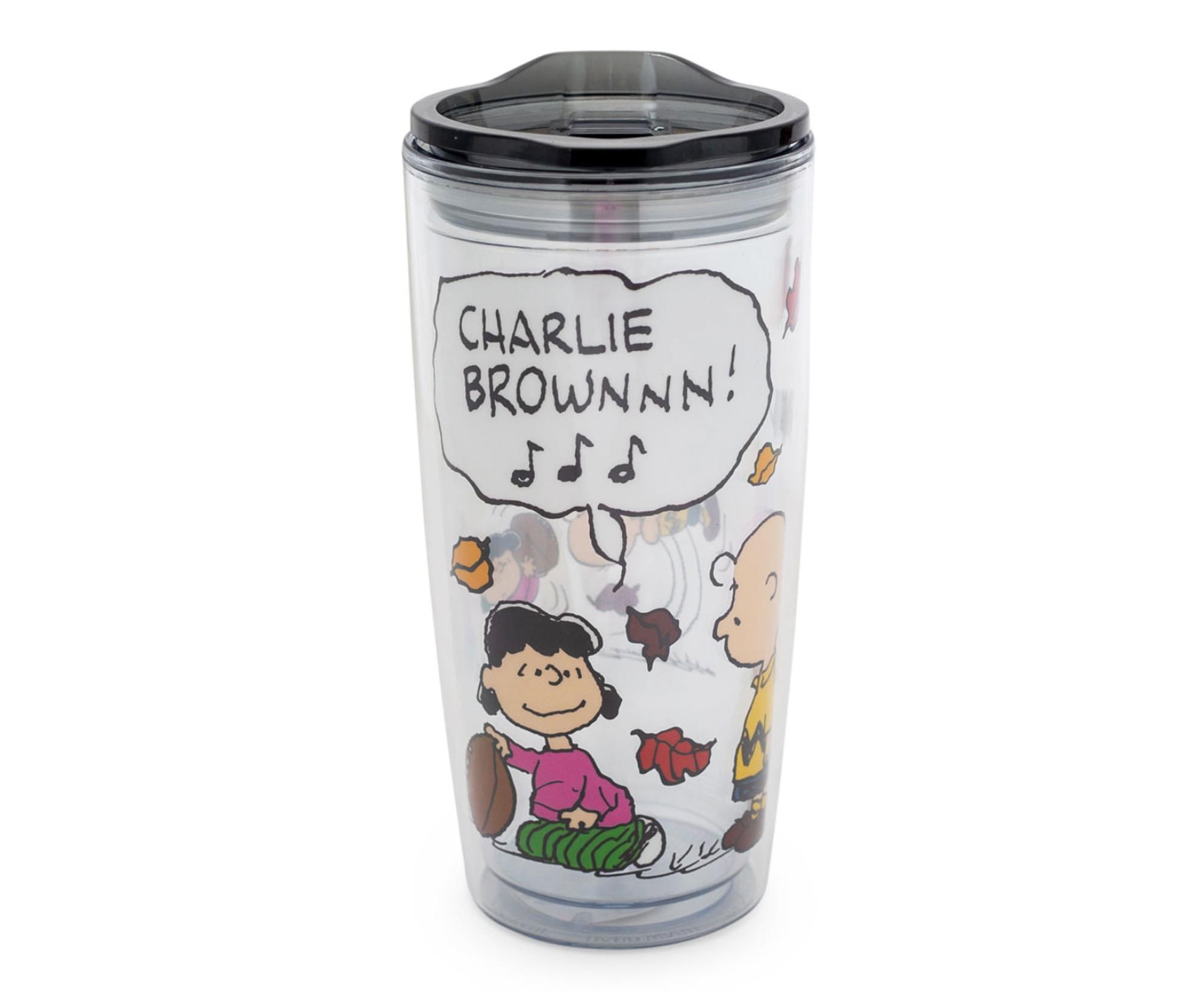 Silver Buffalo Peanuts Charlie 20 Oz. Plastic Pint Glass | Wayfair