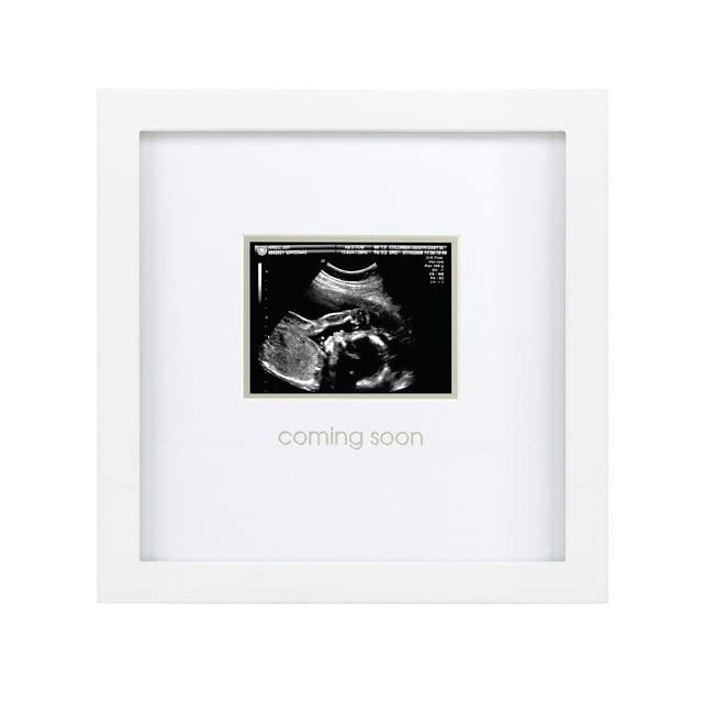 Pearhead "Coming Soon" Sonogram Frame, White