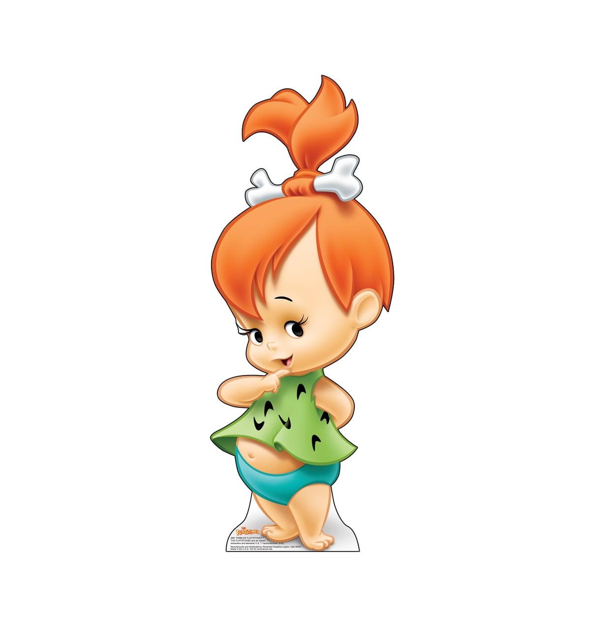 GiftsGoneWild Single-Sided Print Pebbles Flintstone Cardboard Stand-Up, 30" x 11"