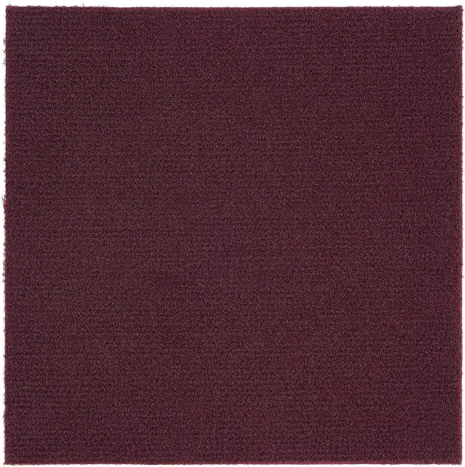 Achim Importing Co Nexus 12'' W x 12'' L Level Loop Adhesive, Peel & Stick Polyester Carpet Tile