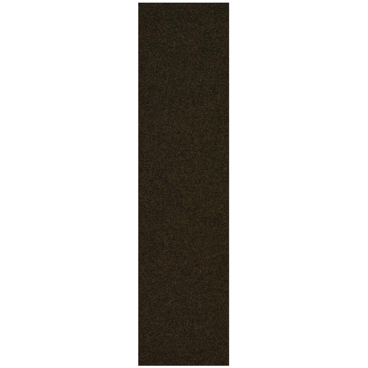 Foss Floors Mocha 36'’ x 9’' Peel and Stick Accent Indoor/Outdoor Carpet Tile Plank 8 Piece
