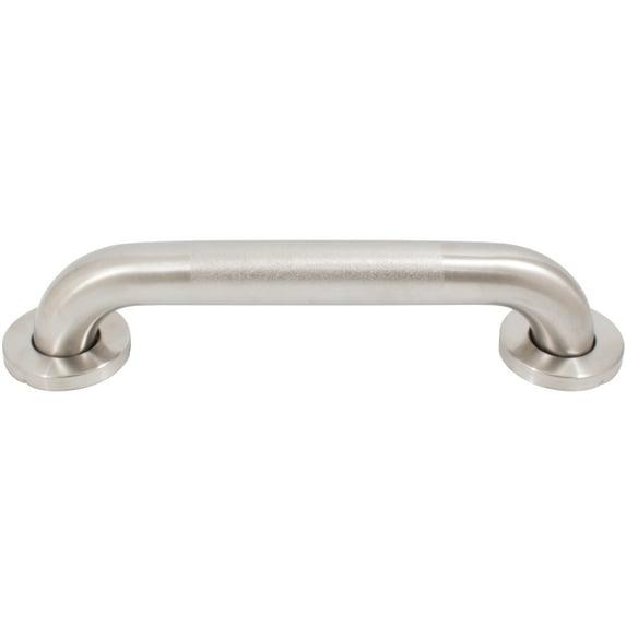 Peened Grab Bar, 16 Inches, 1-1/2" Diameter, 1-1/2" Wall Clearance, Concealed Screws, Satin Stainless Steel by Stone Harbor Hardware