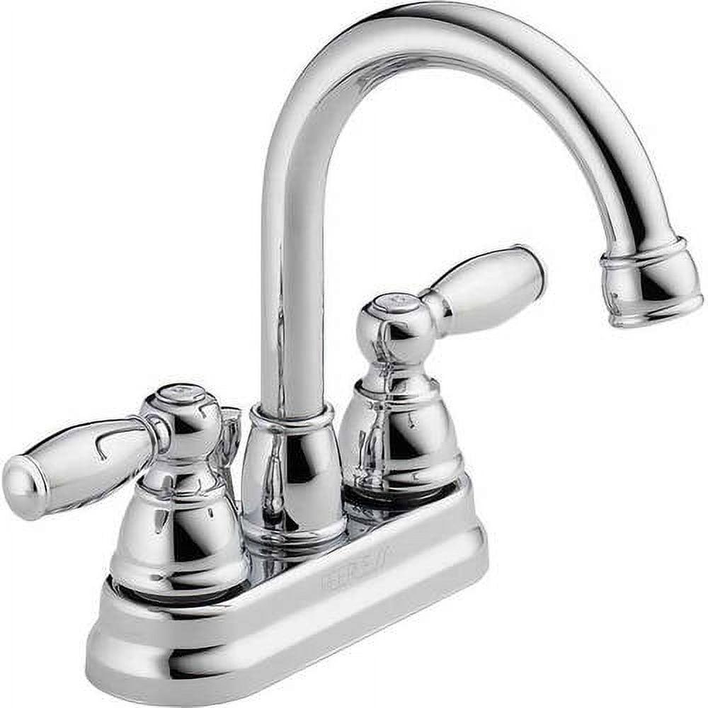 Claymore Centerset Bathroom Faucet with Drain Assembly, 2-handle Bathroom Sink Faucet