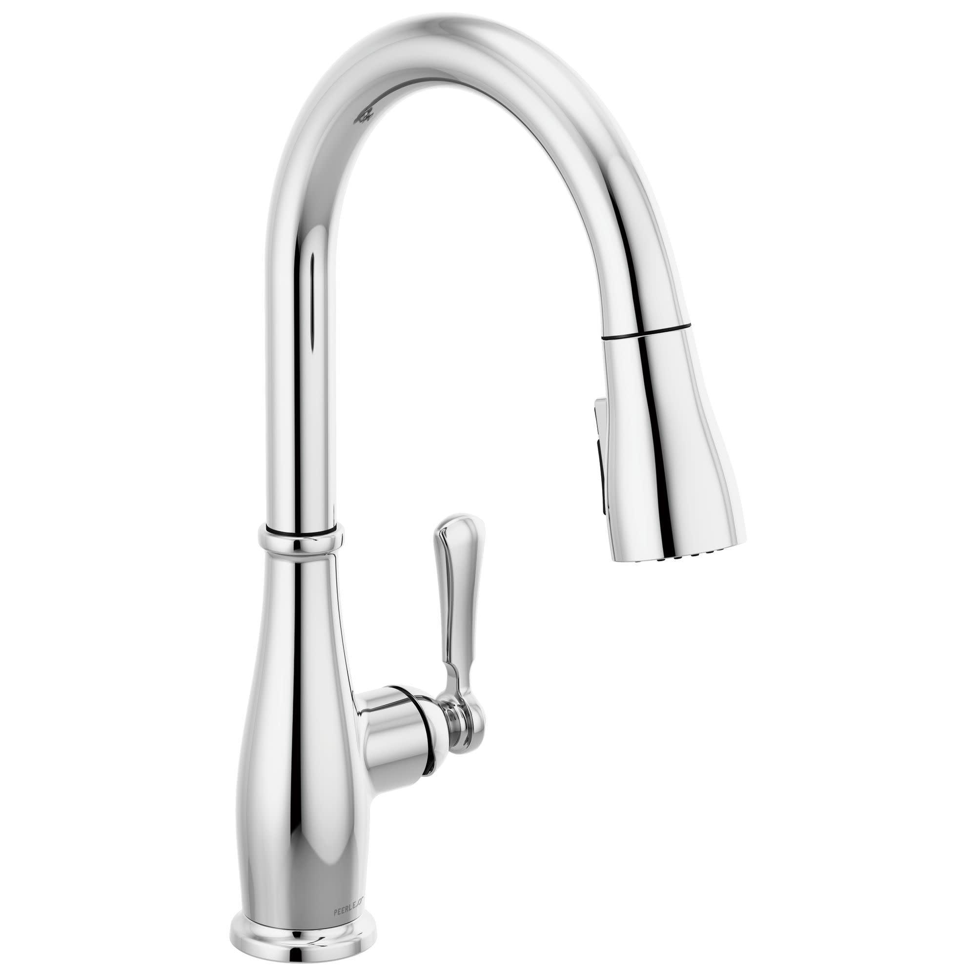 Elmhurst Chrome Single-Handle Pull-Down Kitchen Faucet