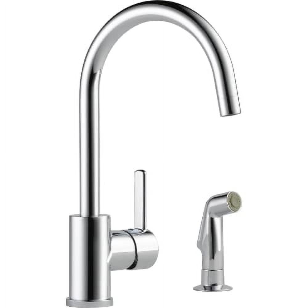 Precept Single Handle Kitchen Faucet with Side Spray