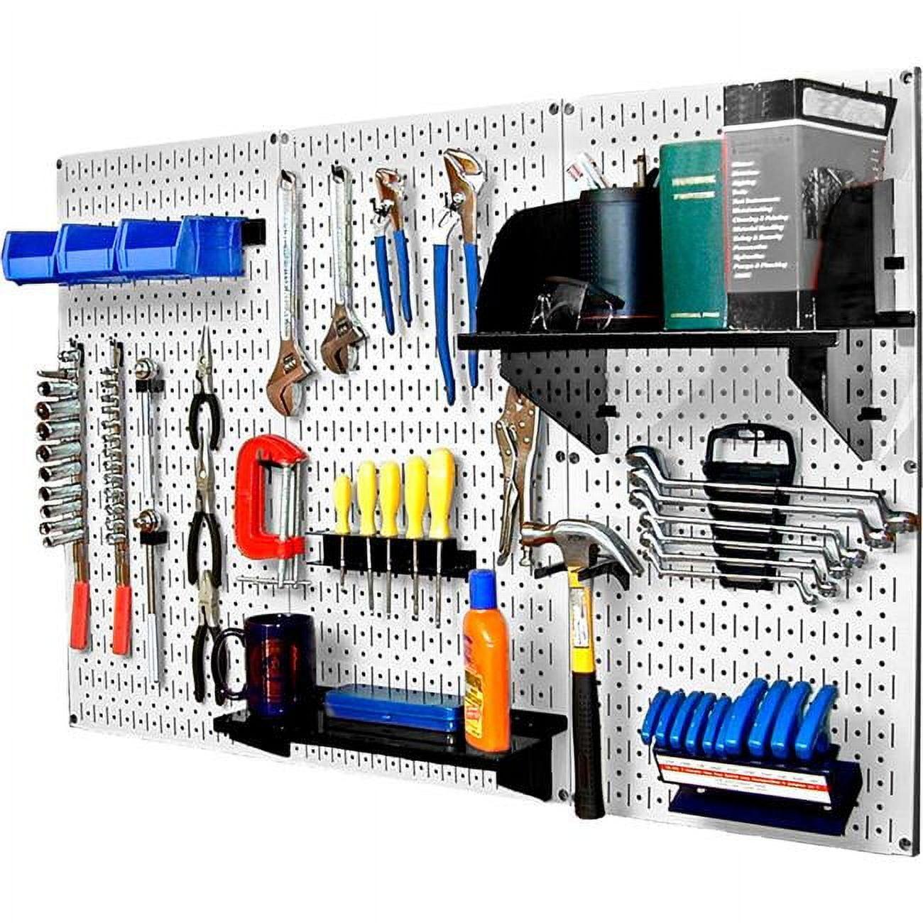 Pegboard Standard Tool Storage 32" H x 48" W Kit