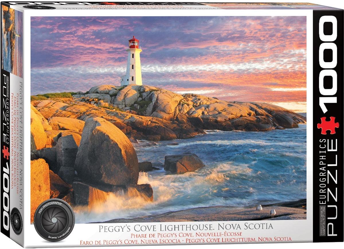 Peggy's Cove Lighthouse 1000-Piece Puzle