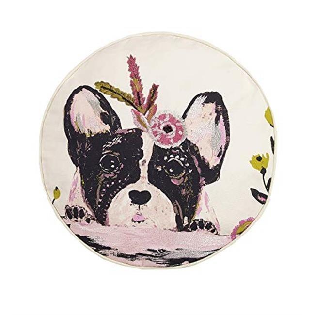 Makers Collective Embroidered Cotton Throw Pillow