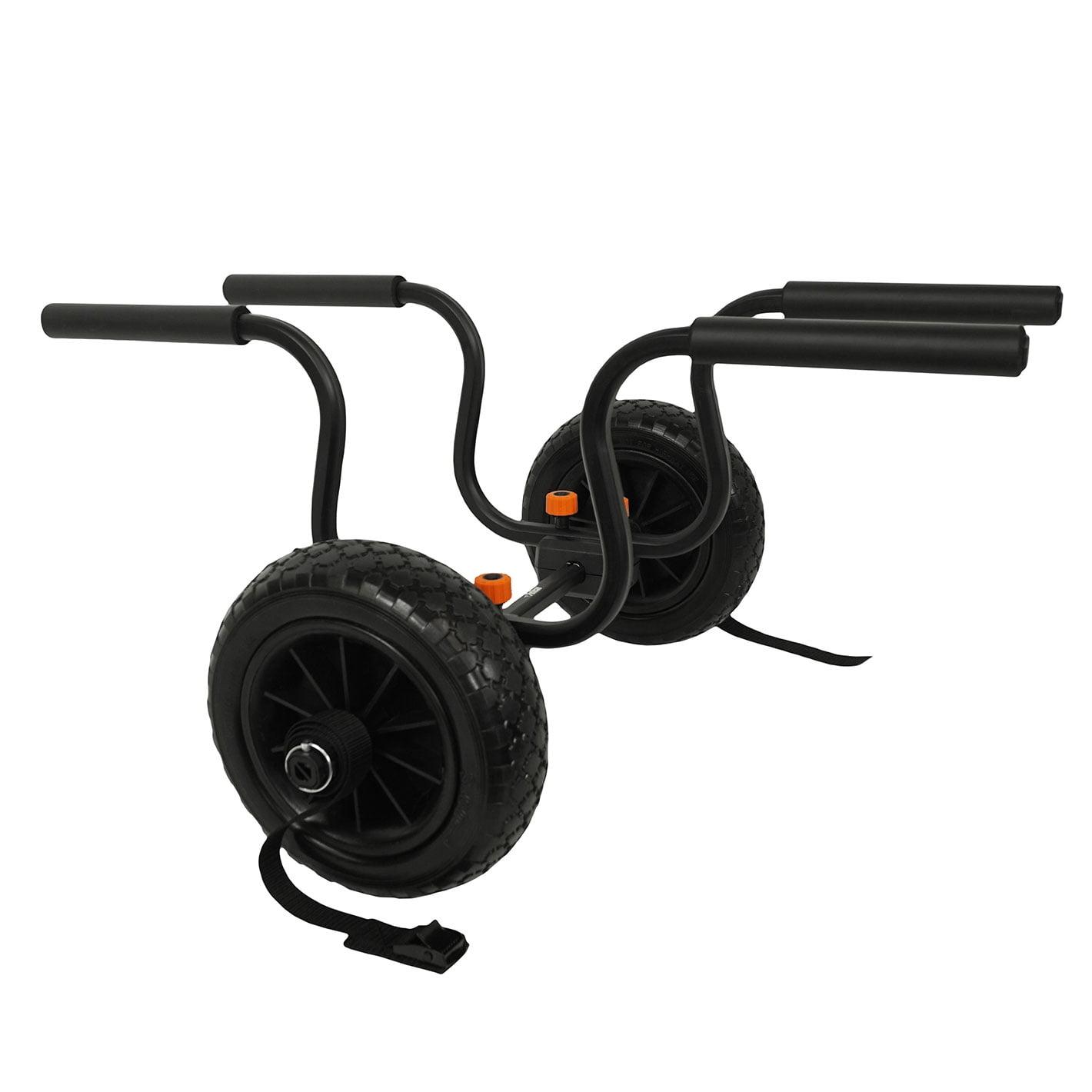 Pelican, Deluxe Cart for Canoe, Kayak and SUP, Black