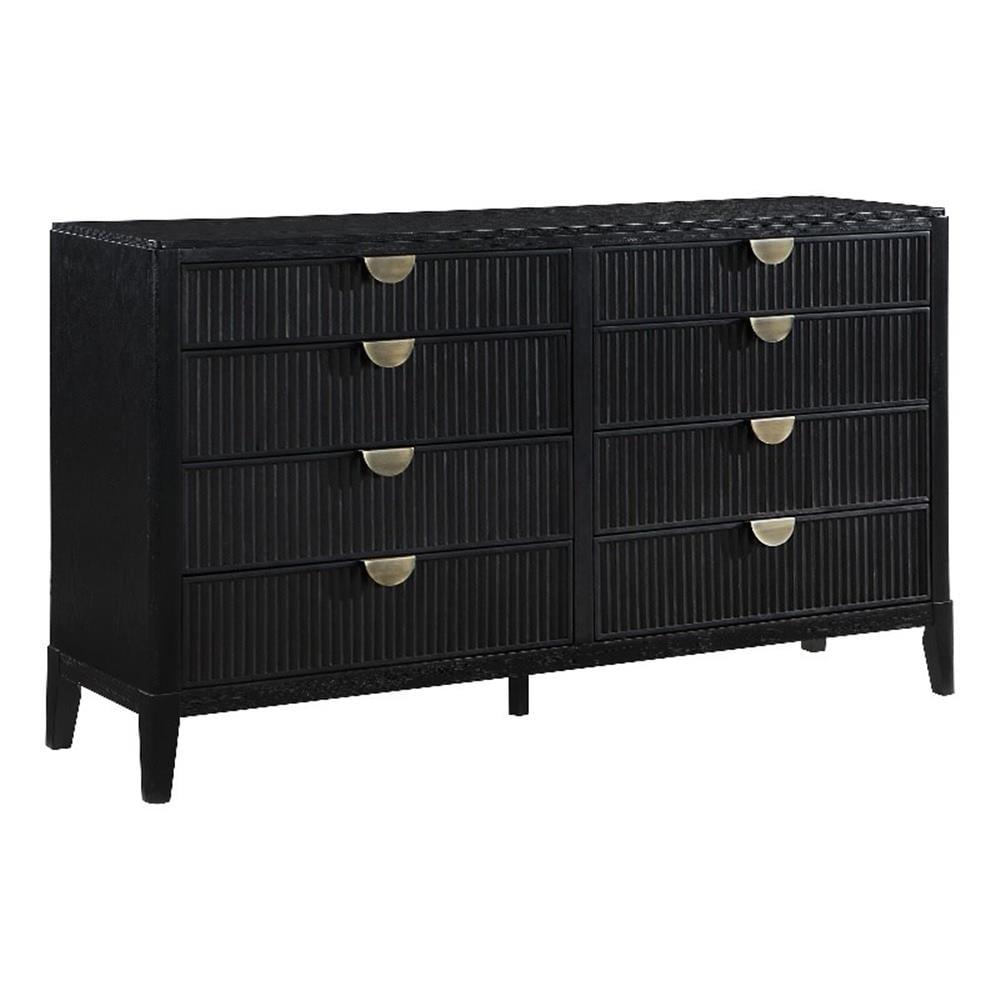 Coaster Brookmead 8-drawer Rectangular Wood Bedroom Dresser Black
