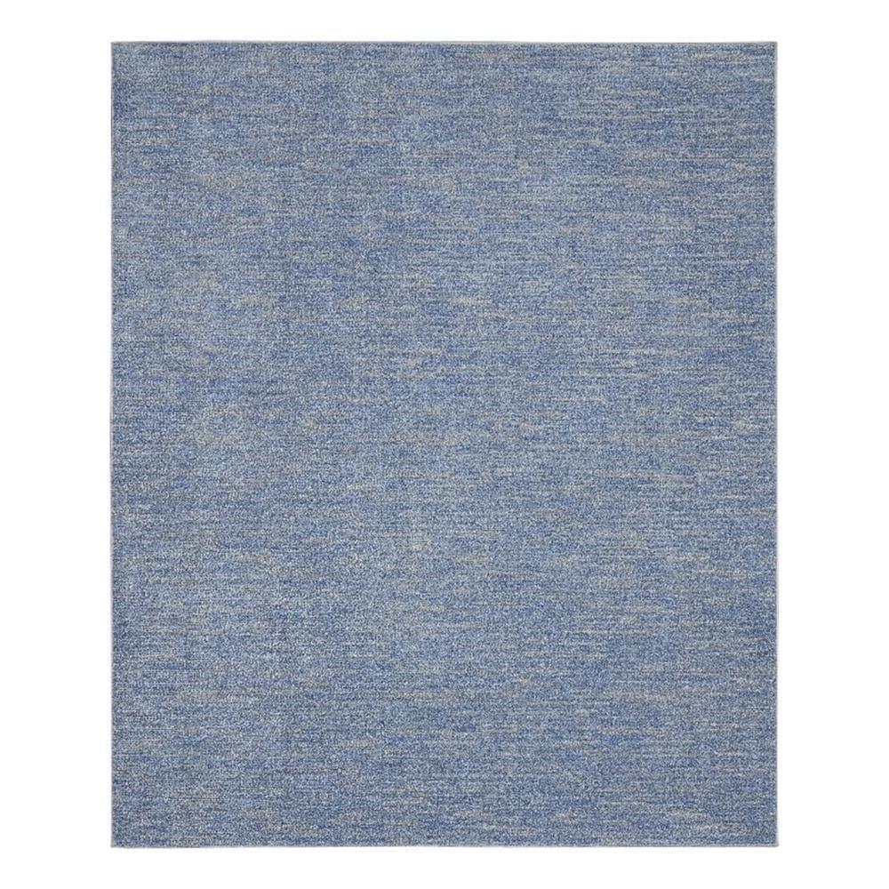Nourison Nourison Essentials NRE01 Indoor/outdoor Area Rug - Blue/Grey 8' x 10'