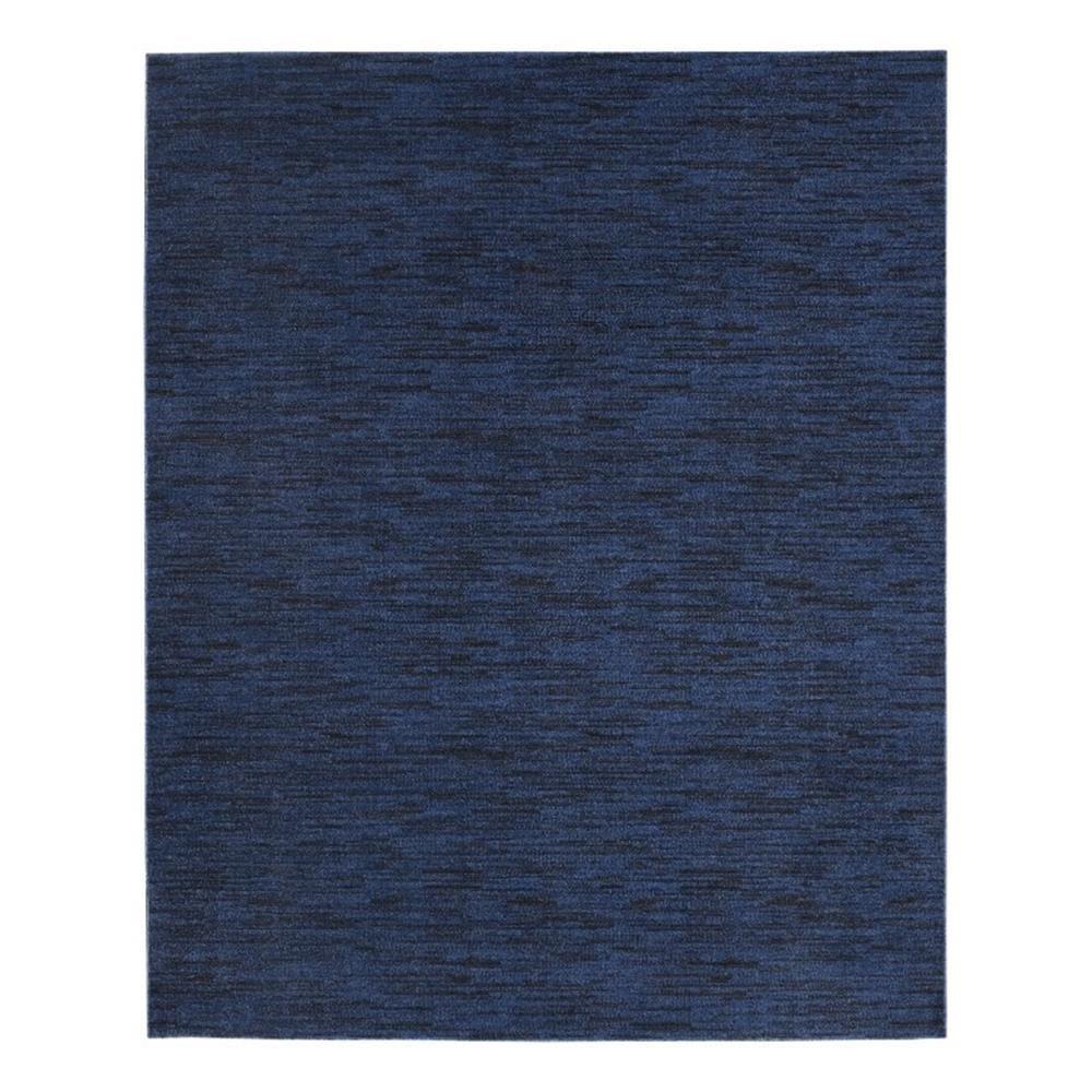 Nourison Nourison Essentials NRE01 Indoor/outdoor Area Rug - Midnight Blue 8' x 10'