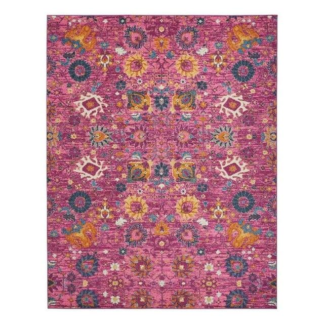 Nourison Passion 8' x 10' Fuchsia Bohemian Indoor Rug