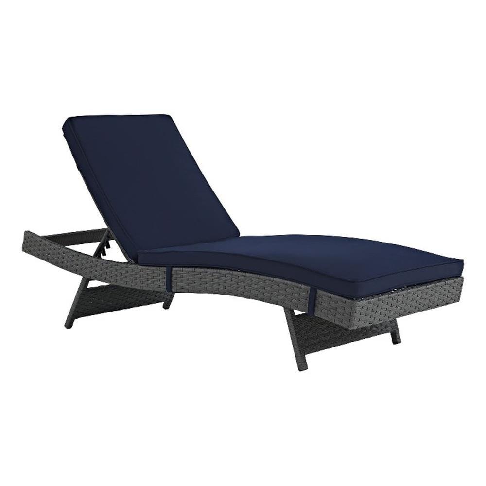 Modway Stopover Outdoor Patio Sunbrella Chaise