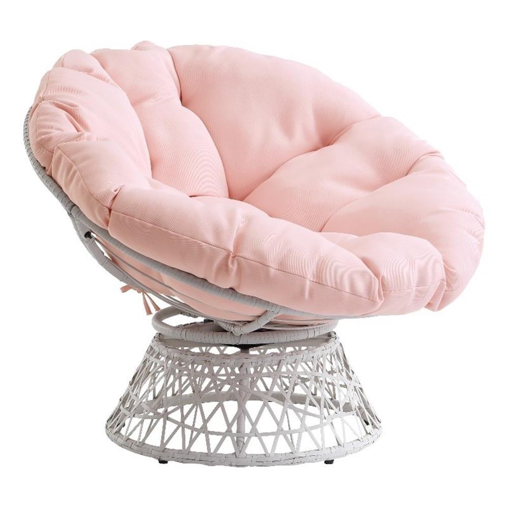 Bayou Breeze Papasan Chair with 360-Degree Swivel
