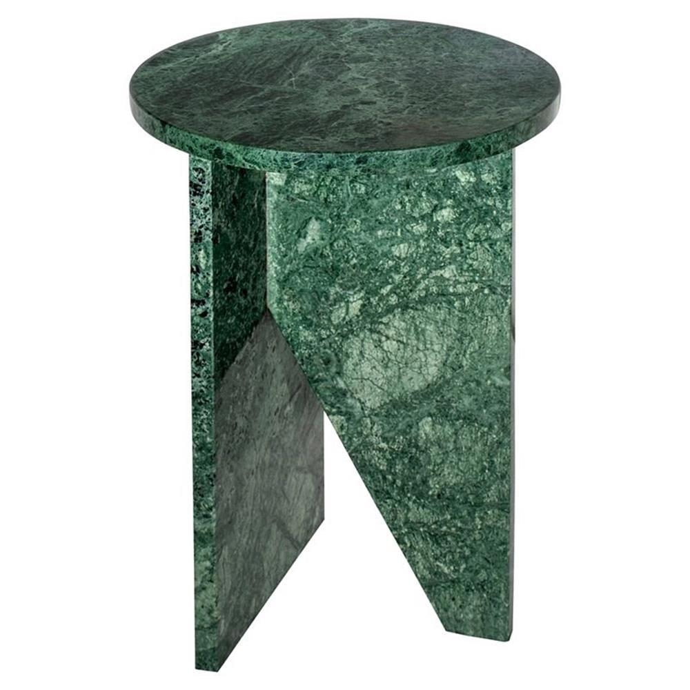 Biagio Round Side Table - Green