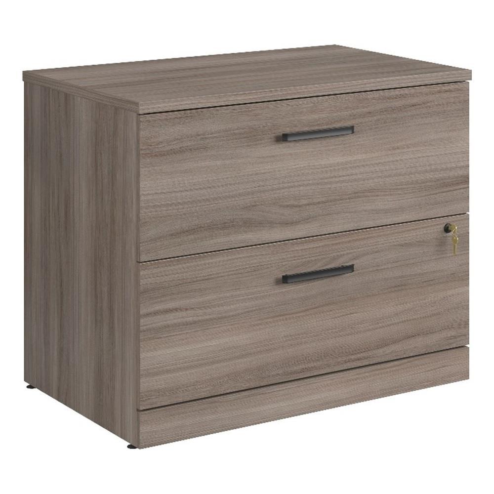 Hudson Elm 2-Drawer Lockable Lateral File Cabinet