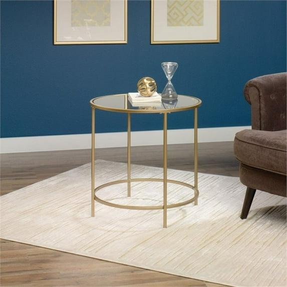 Claire Round Metal Side Table