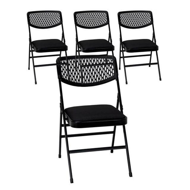 COSCO Ultra Comfort Commercial XL Premium Fabric Padded Folding Chair