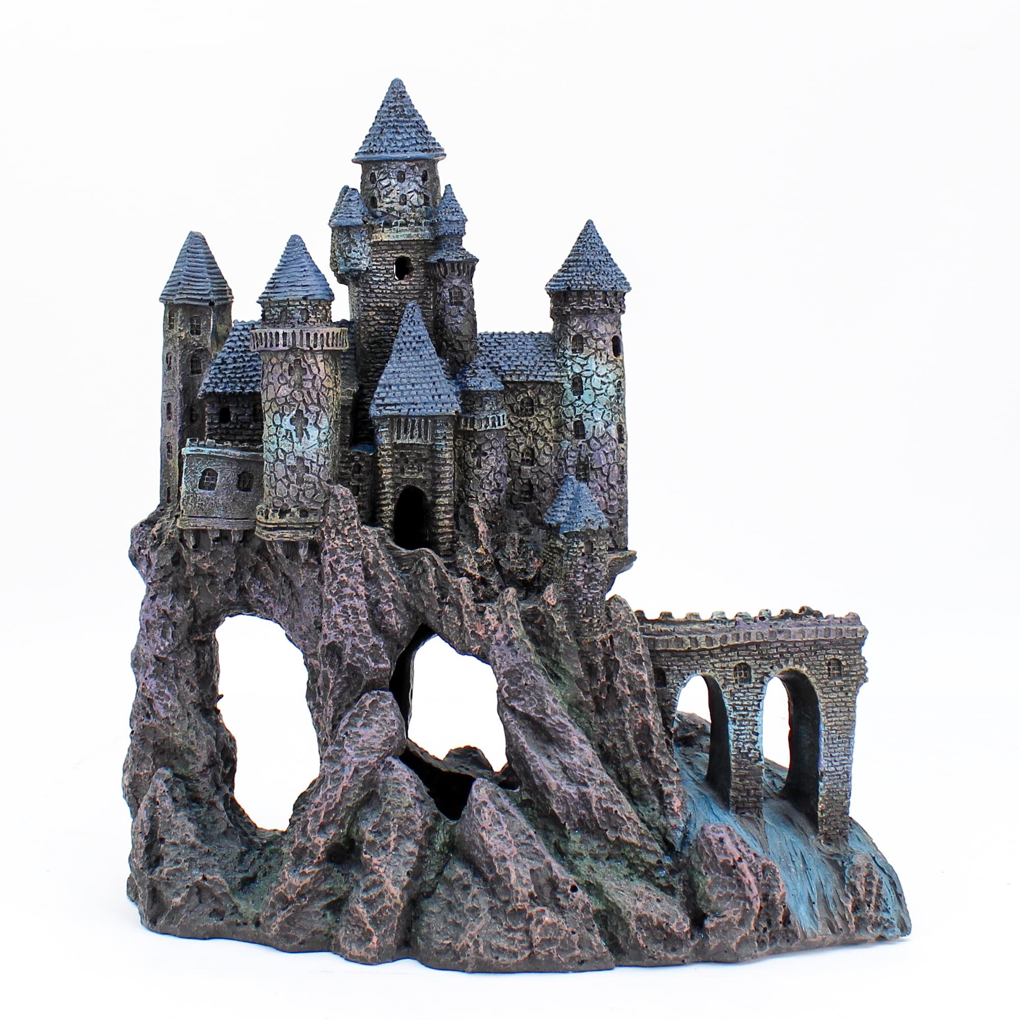 Penn Plax Age-of-magic Extra Large Wizard’s Castle Part A Aquarium Decoration