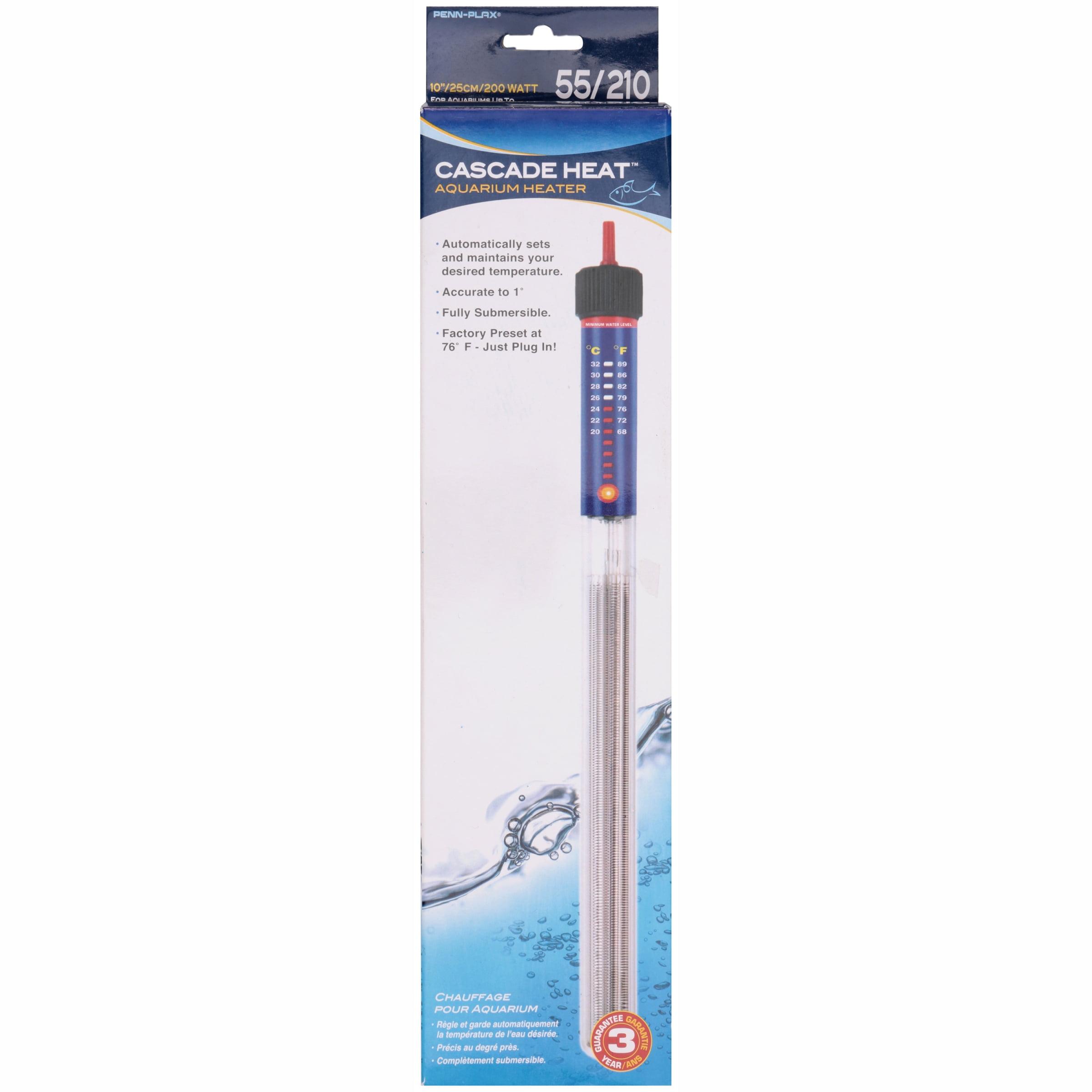 Cascade Heat 200 Watt Fully Submersible Aquarium Heater