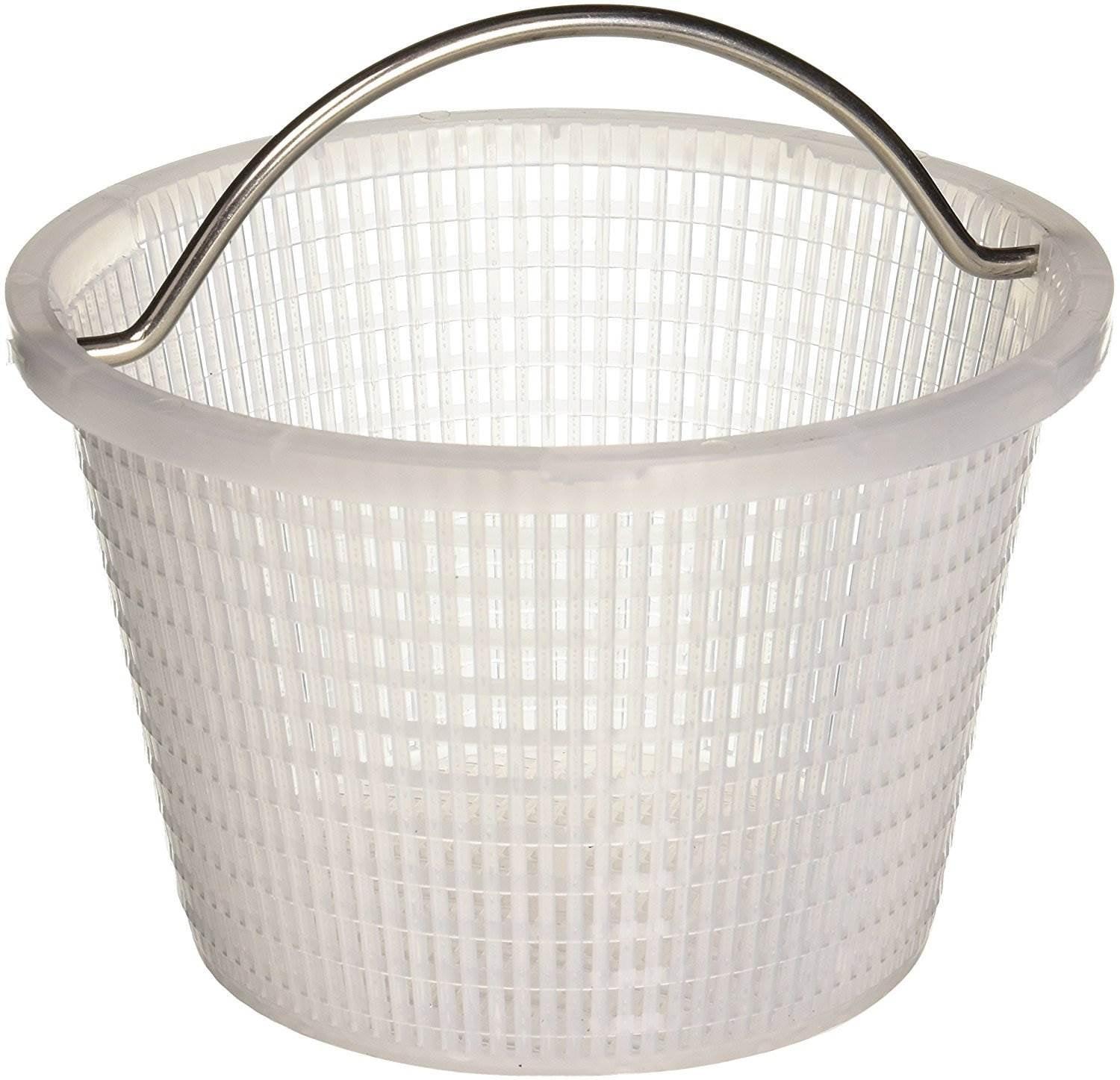 Pentair White Plastic Skimmer Basket with Handle