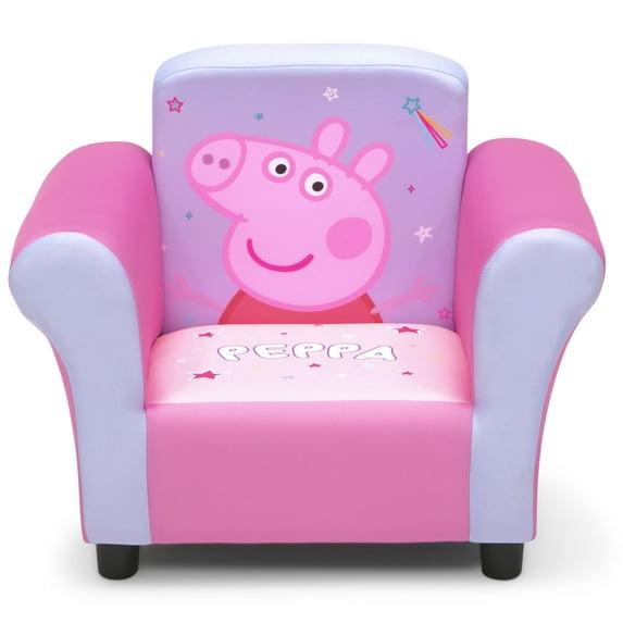 Delta Children Peppa Pig Upholstered Chair Kids Club