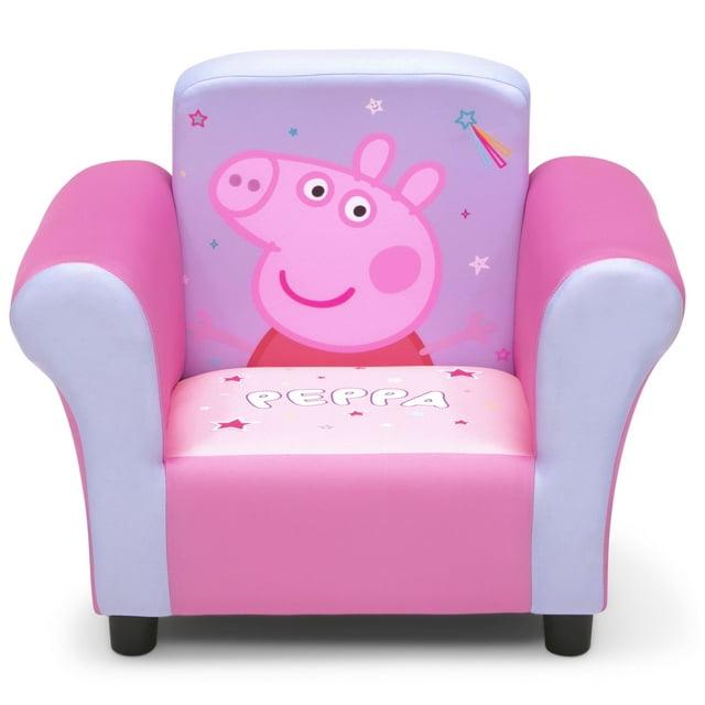 Delta Children Peppa Pig Upholstered Chair Kids Club