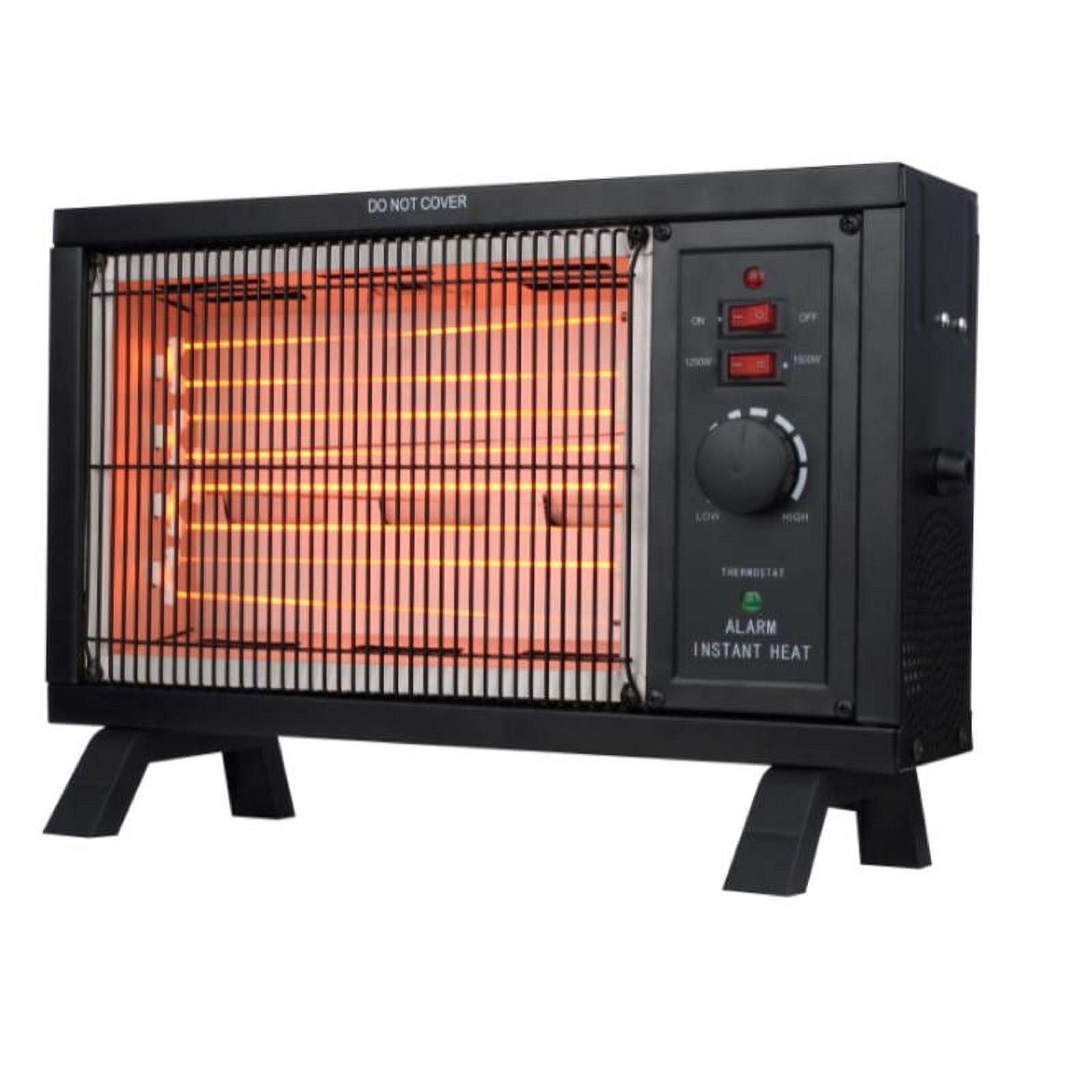 Perfect Aire 5118 BTU Electric Compact Space Heater with Adjustable Thermostat