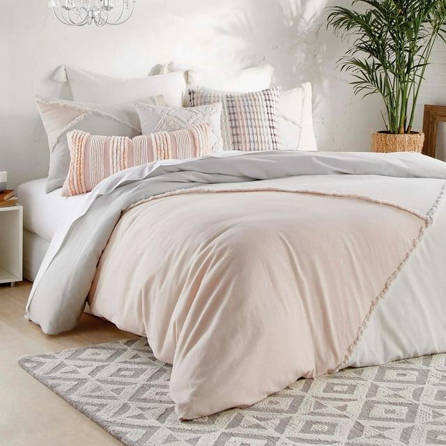 Peri Home Colorblock Fringe Peri Home Comforter Set
